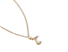 Retro Letter Necklace
