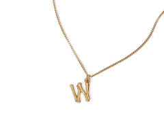 Retro Letter Necklace