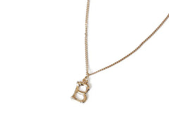 Retro Letter Necklace