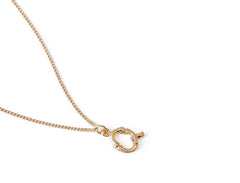 Retro Letter Necklace