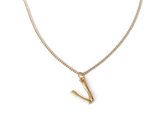 Retro Letter Necklace