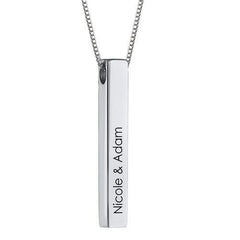 Personalized Bar Necklace