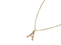 Retro Letter Necklace