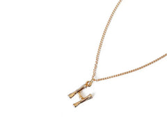 Retro Letter Necklace