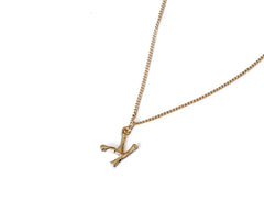 Retro Letter Necklace
