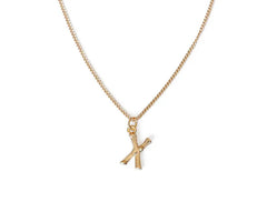 Retro Letter Necklace